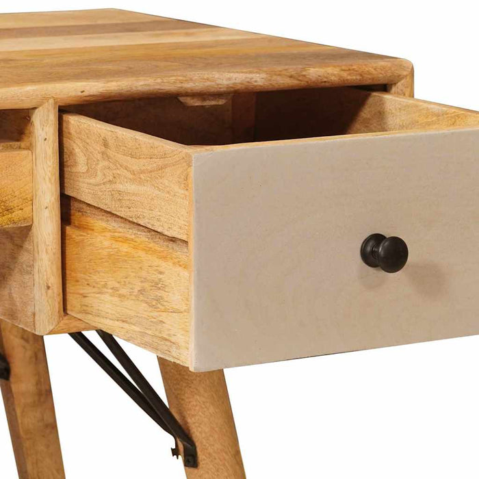 Masă de scris Maro 110 x 55 x 76 cm Lemn de mango solid - WALTI WALTI