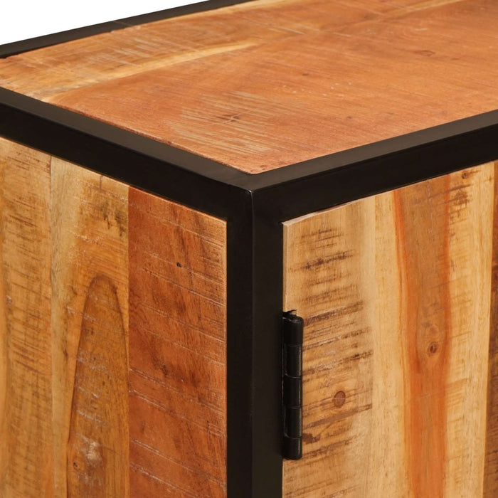 Bufet cu ușă Beta natural 70 x 30 x 75 cm Lemn Solid de Acacia - WALTI WALTI