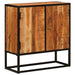 Bufet cu ușă Beta natural 70 x 30 x 75 cm Lemn Solid de Acacia - WALTI WALTI