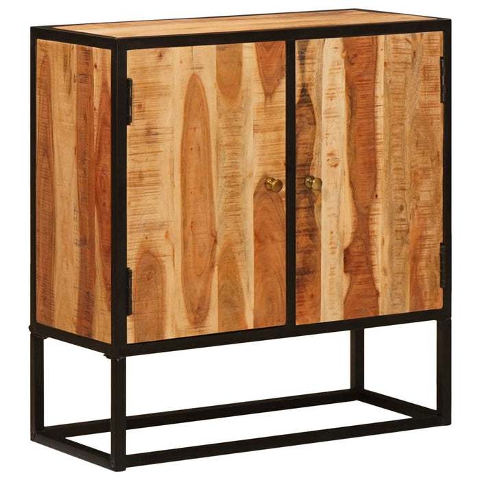 Bufet cu ușă Beta natural 70 x 30 x 75 cm Lemn Solid de Acacia - WALTI WALTI