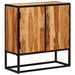 Bufet cu ușă Beta natural 70 x 30 x 75 cm Lemn Solid de Acacia - WALTI WALTI