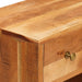 Cabinet TV natural 110 x 30 x 44 cm Lemn Solid de Acacia - WALTI WALTI