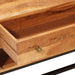 Cabinet TV natural 110 x 30 x 44 cm Lemn Solid de Acacia - WALTI WALTI