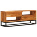 Cabinet TV natural 110 x 30 x 44 cm Lemn Solid de Acacia - WALTI WALTI