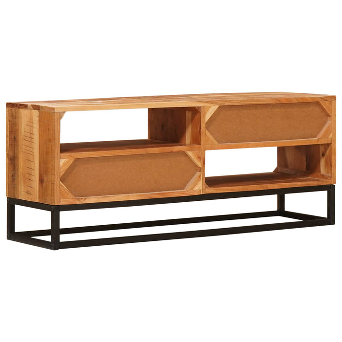 Cabinet TV natural 110 x 30 x 44 cm Lemn Solid de Acacia - WALTI WALTI