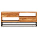 Cabinet TV natural 110 x 30 x 44 cm Lemn Solid de Acacia - WALTI WALTI