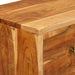 Comodă cu sertar natural 55 x 30 x 90 cm Lemn Solid de Acacia - WALTI WALTI
