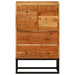 Comodă cu sertar natural 55 x 30 x 90 cm Lemn Solid de Acacia - WALTI WALTI