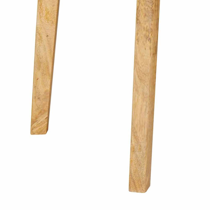 Masă de dining natural 100 x 55 x 75 cm Lemn de mango solid - WALTI WALTI