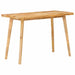 Masă de dining natural 100 x 55 x 75 cm Lemn de mango solid - WALTI WALTI