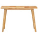 Masă de dining natural 100 x 55 x 75 cm Lemn de mango solid - WALTI WALTI