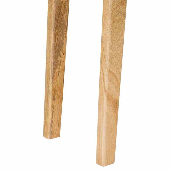 Masă de dining natural 100 x 35 x 75 cm Lemn de mango solid - WALTI WALTI