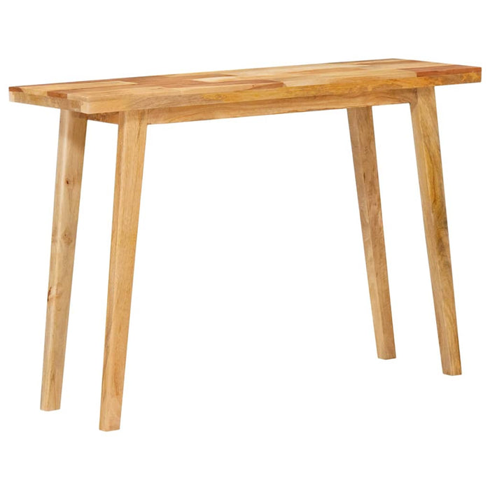 Masă de dining natural 100 x 35 x 75 cm Lemn de mango solid - WALTI WALTI