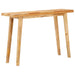 Masă de dining natural 100 x 35 x 75 cm Lemn de mango solid - WALTI WALTI