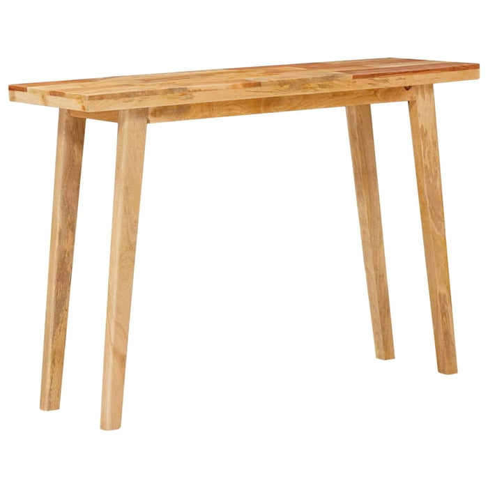 Masă de dining natural 100 x 35 x 75 cm Lemn de mango solid - WALTI WALTI