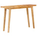 Masă de dining natural 100 x 35 x 75 cm Lemn de mango solid - WALTI WALTI