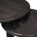 Mese în cuiburi 2 pcs Alb Lemn de mango solid - WALTI WALTI