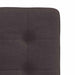 Scaune de masă, 2 buc., maro închis, material textil - WALTI WALTI