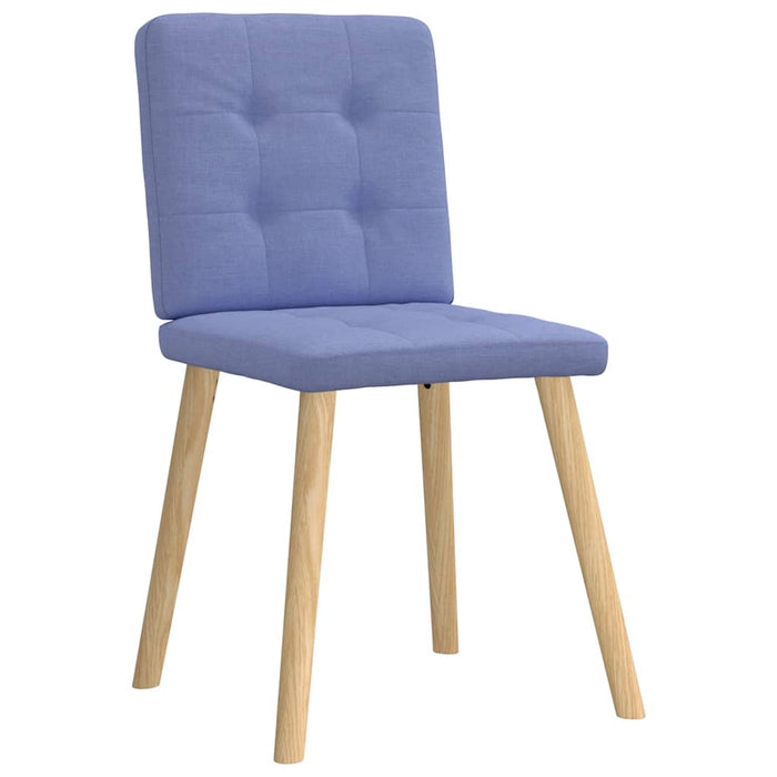 Scaune de sufragerie 2 buc țesătură Jeans Blue - WALTI WALTI