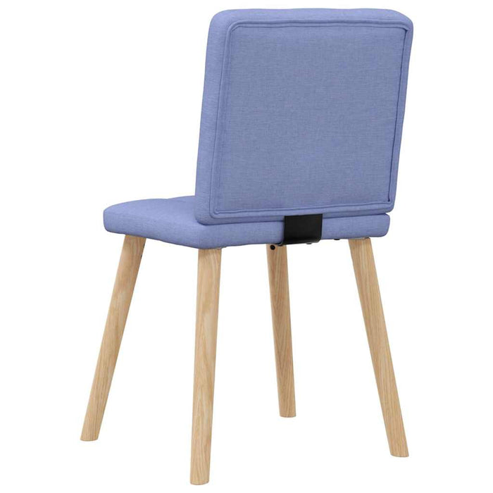 Scaune de sufragerie 2 buc țesătură Jeans Blue - WALTI WALTI