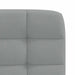 Scaune de bucătărie, 2 buc., gri deschis, material textil - WALTI WALTI