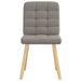 Scaune de bucătărie, 2 buc., gri taupe, material textil - WALTI WALTI