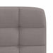 Scaune de bucătărie, 2 buc., gri taupe, material textil - WALTI WALTI