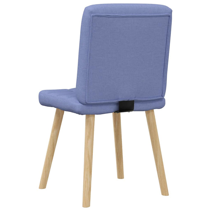 Scaune de sufragerie 2 buc țesătură Jeans Blue - WALTI WALTI