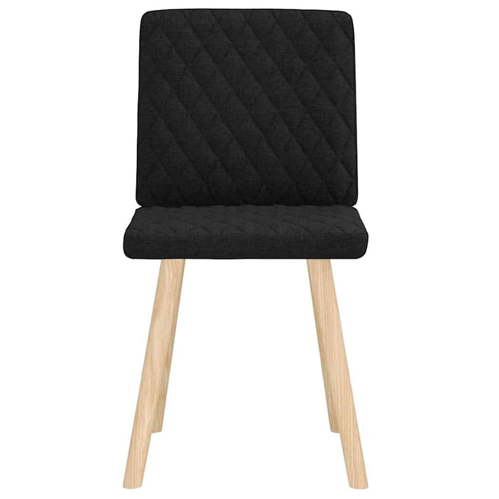 Scaune de bucătărie, 2 buc. negru, textil - WALTI WALTI