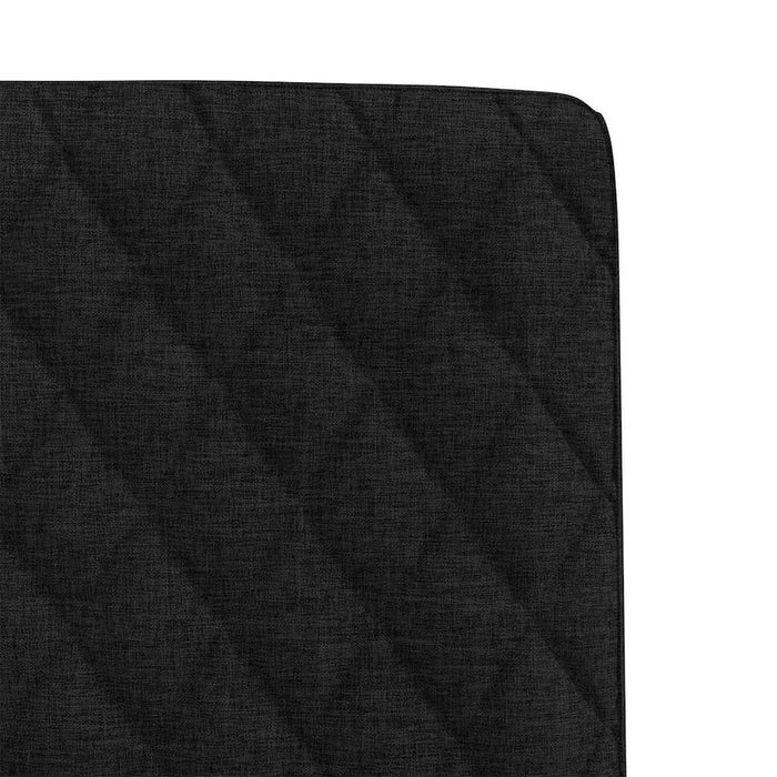 Scaune de bucătărie, 2 buc. negru, textil - WALTI WALTI