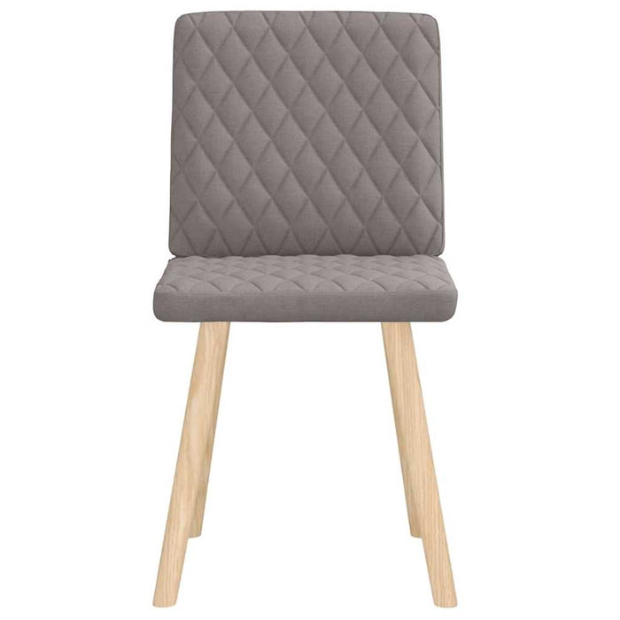 Scaune de bucătărie, 2 buc., gri taupe, material textil - WALTI WALTI