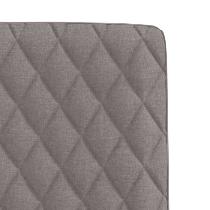 Scaune de bucătărie, 2 buc., gri taupe, material textil - WALTI WALTI