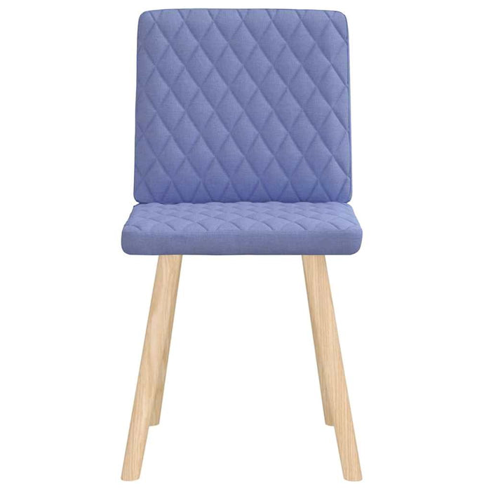 Scaune de sufragerie 2 buc țesătură Jeans Blue - WALTI WALTI