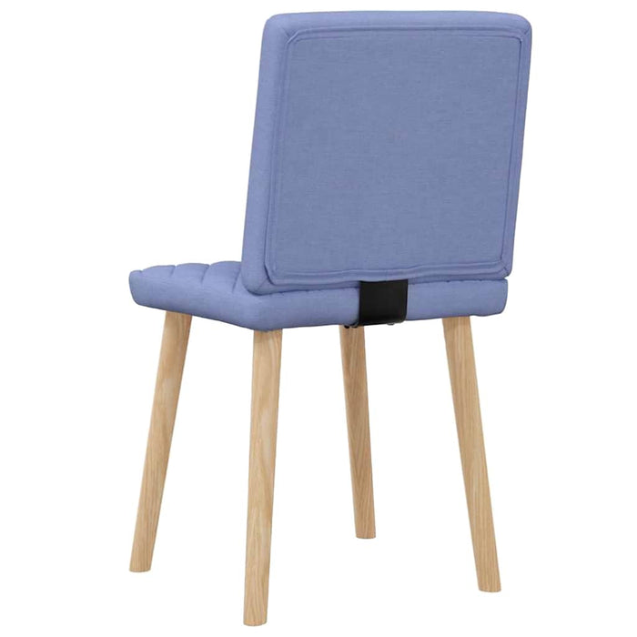 Scaune de sufragerie 2 buc țesătură Jeans Blue - WALTI WALTI