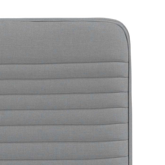 Scaune de bucătărie, 2 buc., gri deschis, material textil - WALTI WALTI
