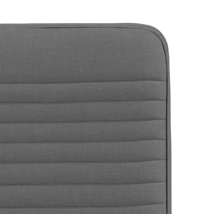 Scaune de sufragerie, 2 buc., gri închis, material textil - WALTI WALTI