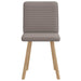 Scaune de bucătărie, 2 buc., gri taupe, material textil - WALTI WALTI