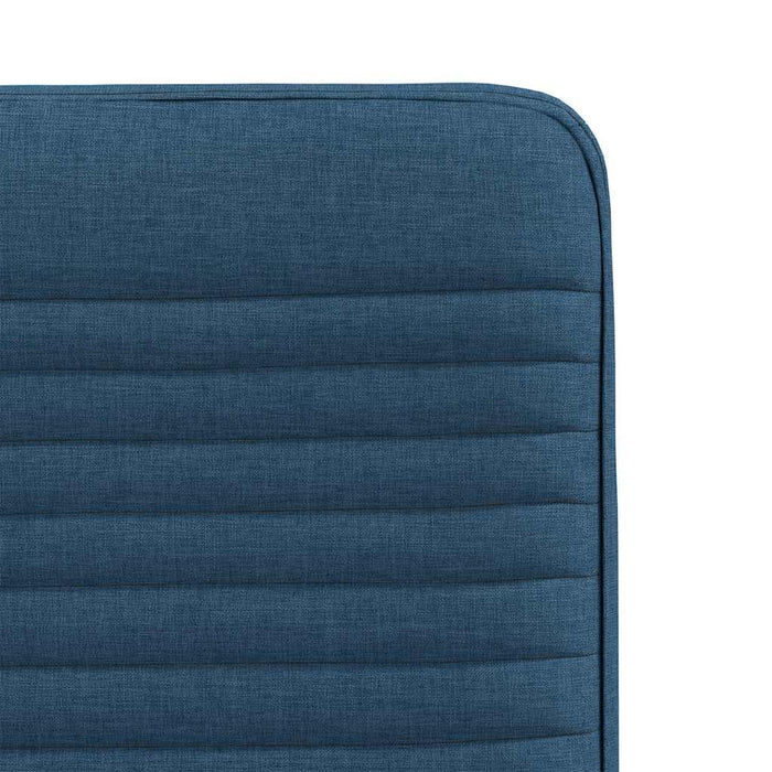 Scaune de bucătărie, 2 buc., albastru, textil - WALTI WALTI