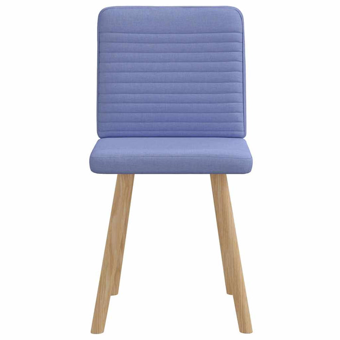 Scaune de sufragerie 2 buc țesătură Jeans Blue - WALTI WALTI