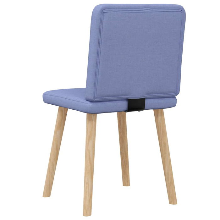 Scaune de sufragerie 2 buc țesătură Jeans Blue - WALTI WALTI
