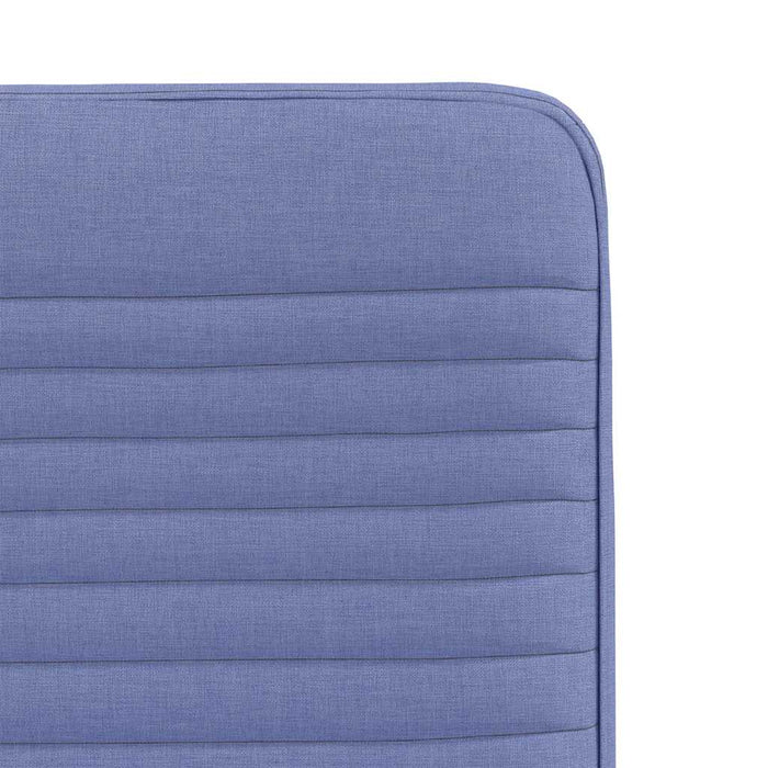 Scaune de sufragerie 2 buc țesătură Jeans Blue - WALTI WALTI