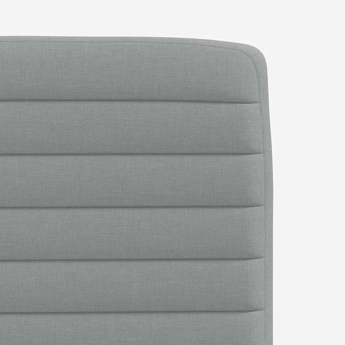 Scaune de bucătărie, 2 buc., gri deschis, material textil - WALTI WALTI