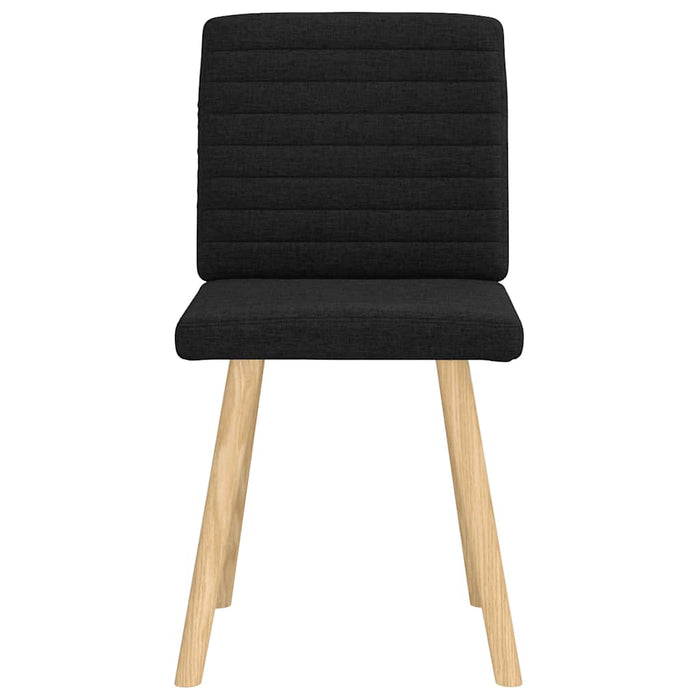 Scaune de bucătărie, 2 buc. negru, textil - WALTI WALTI