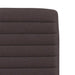 Scaune de masă, 2 buc., maro închis, material textil - WALTI WALTI
