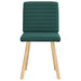 Scaune de bucătărie, 2 buc., verde închis, material textil - WALTI WALTI