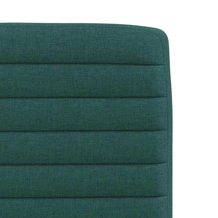 Scaune de bucătărie, 2 buc., verde închis, material textil - WALTI WALTI