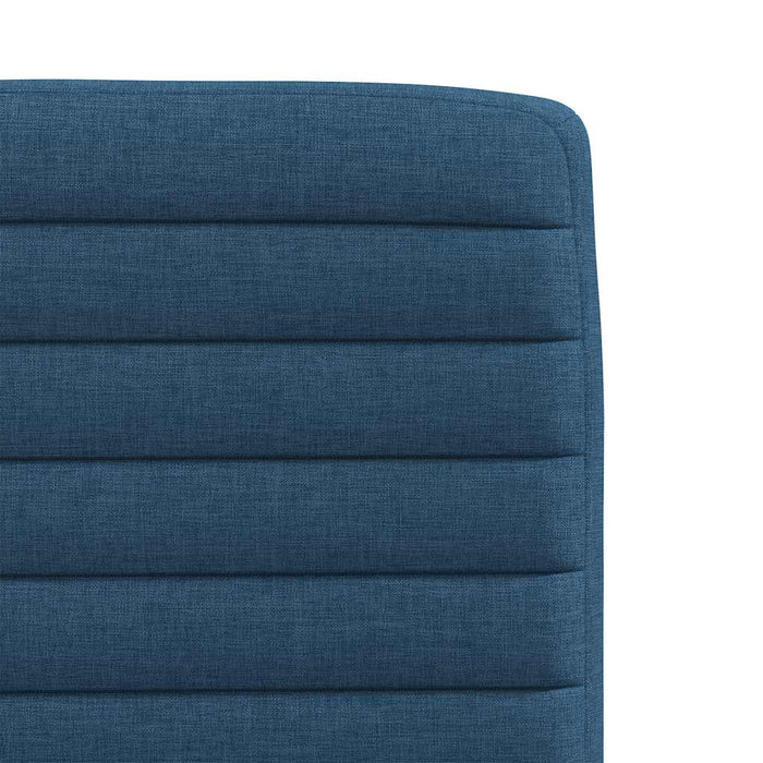 Scaune de bucătărie, 2 buc., albastru, textil - WALTI WALTI
