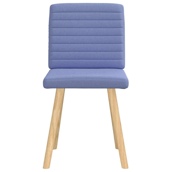 Scaune de sufragerie 2 buc țesătură Jeans Blue - WALTI WALTI