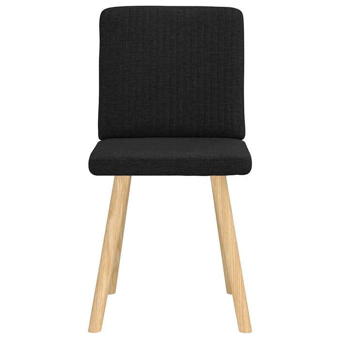 Scaune de bucătărie, 2 buc. negru, textil - WALTI WALTI