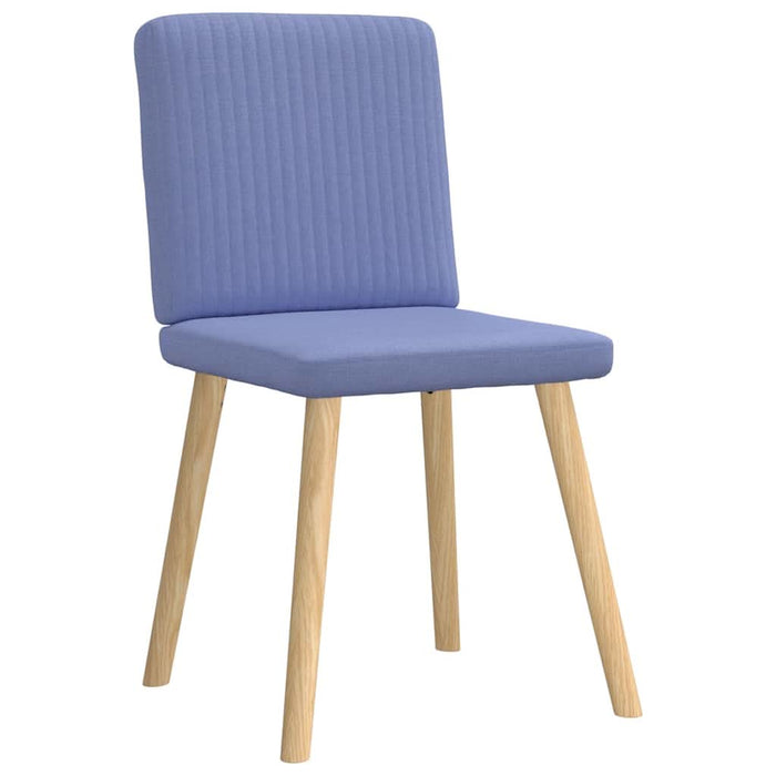Scaune de sufragerie 2 buc țesătură Jeans Blue - WALTI WALTI